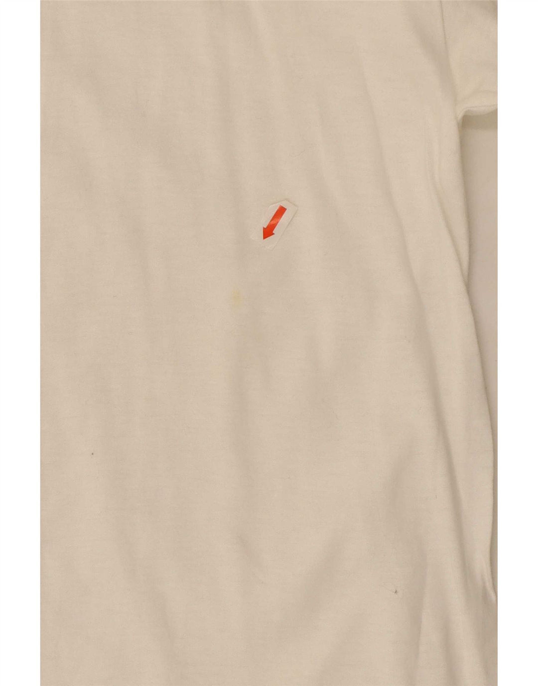 Roccobarocco Herren-T-Shirt-Oberteil aus mittelweißer Baumwolle