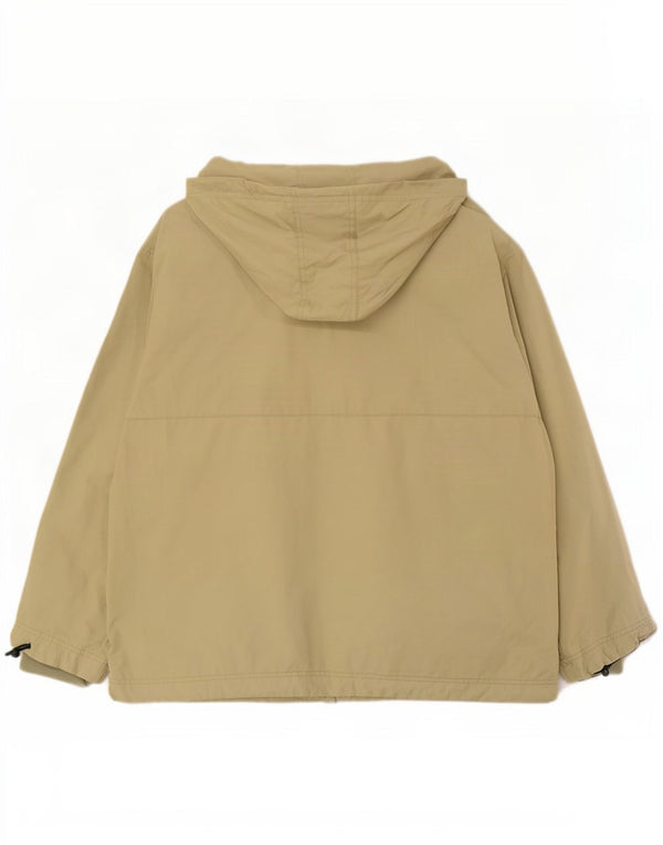 Caterpillar Herren-Anorakjacke mit Kapuze, UK 42, XL, Khaki, Baumwolle