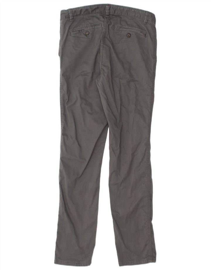 FAT FACE Slim Chino-Hose für Herren, W30, L32, graue Baumwolle