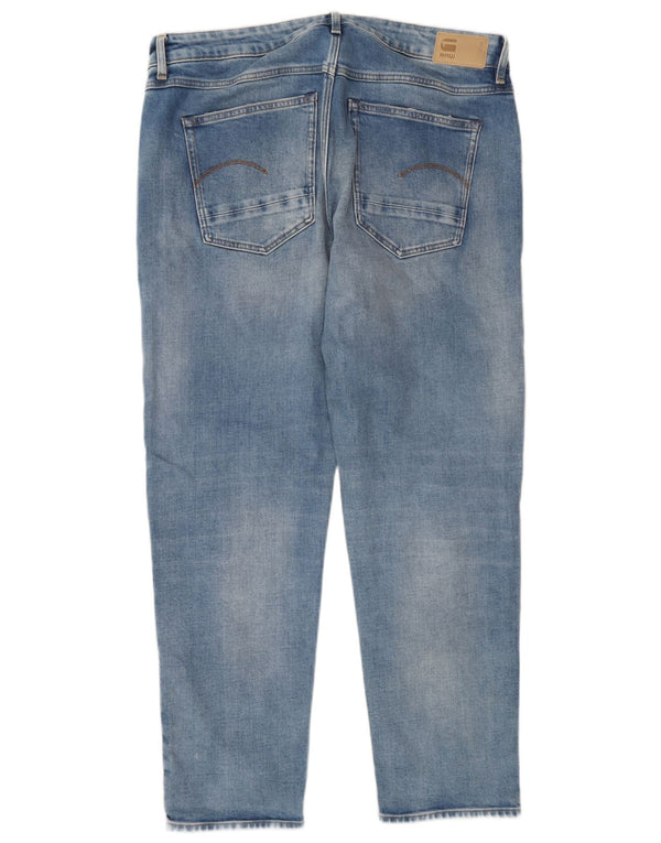 G-Star Damen Boyfriend Tapered Jeans W31 L32 Blaue Baumwolle