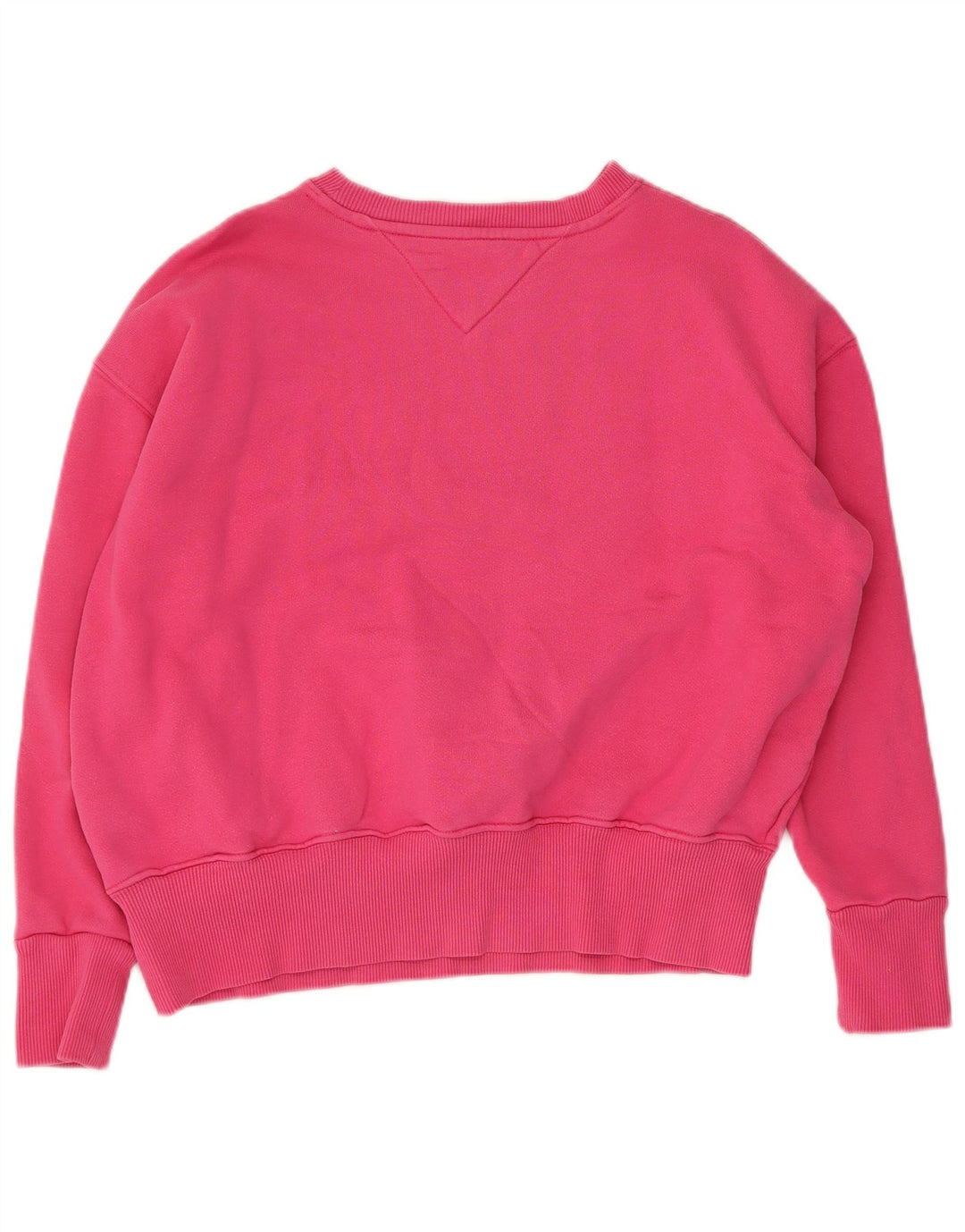 Tommy Hilfiger Damen-Sweatshirt mit Grafik, übergroß, Gr. 10, Rosa