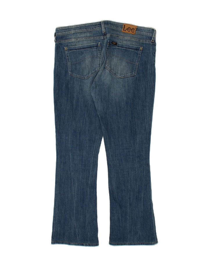 LEE Womens Bell Flared Jeans W34 L33 Blue Vintage Lee and Second-Hand Lee from Messina Hembry 