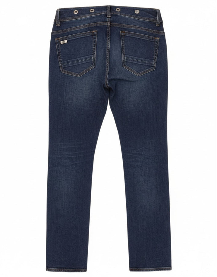 G-Star Damen Midge Straight Jeans W29 L30 Marineblau