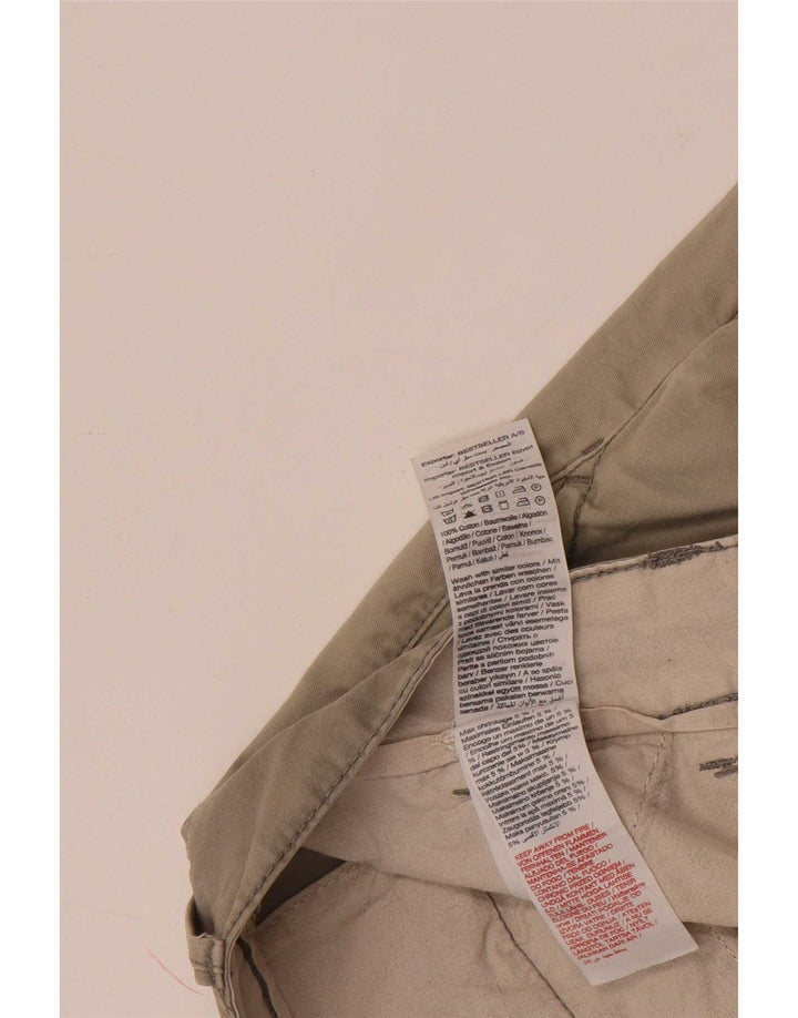 Jack & Jones Herren-Chinoshorts mit normaler Passform, Größe L, W36, Grau, Baumwolle