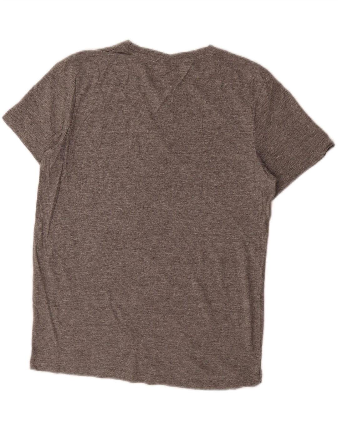 JACK & JONES Herren-T-Shirt mit Grafik, mittelgraue Baumwolle