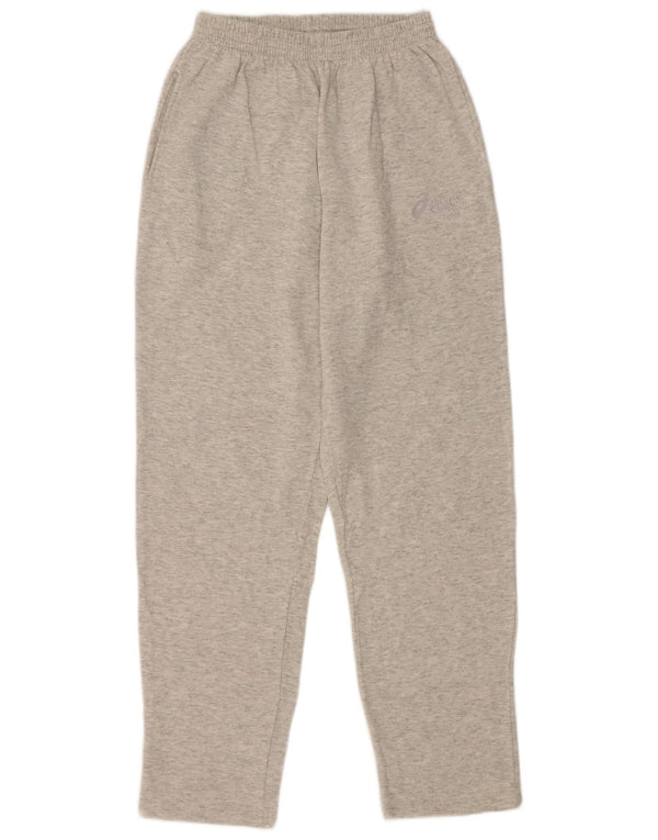 ASICS Damen-Trainingshose, UK 12, mittelgrau gefleckte Baumwolle