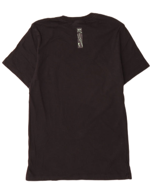 Nike Herren-T-Shirt mit Standard-Passform, Grafik, Größe S, Schwarz, Baumwolle
