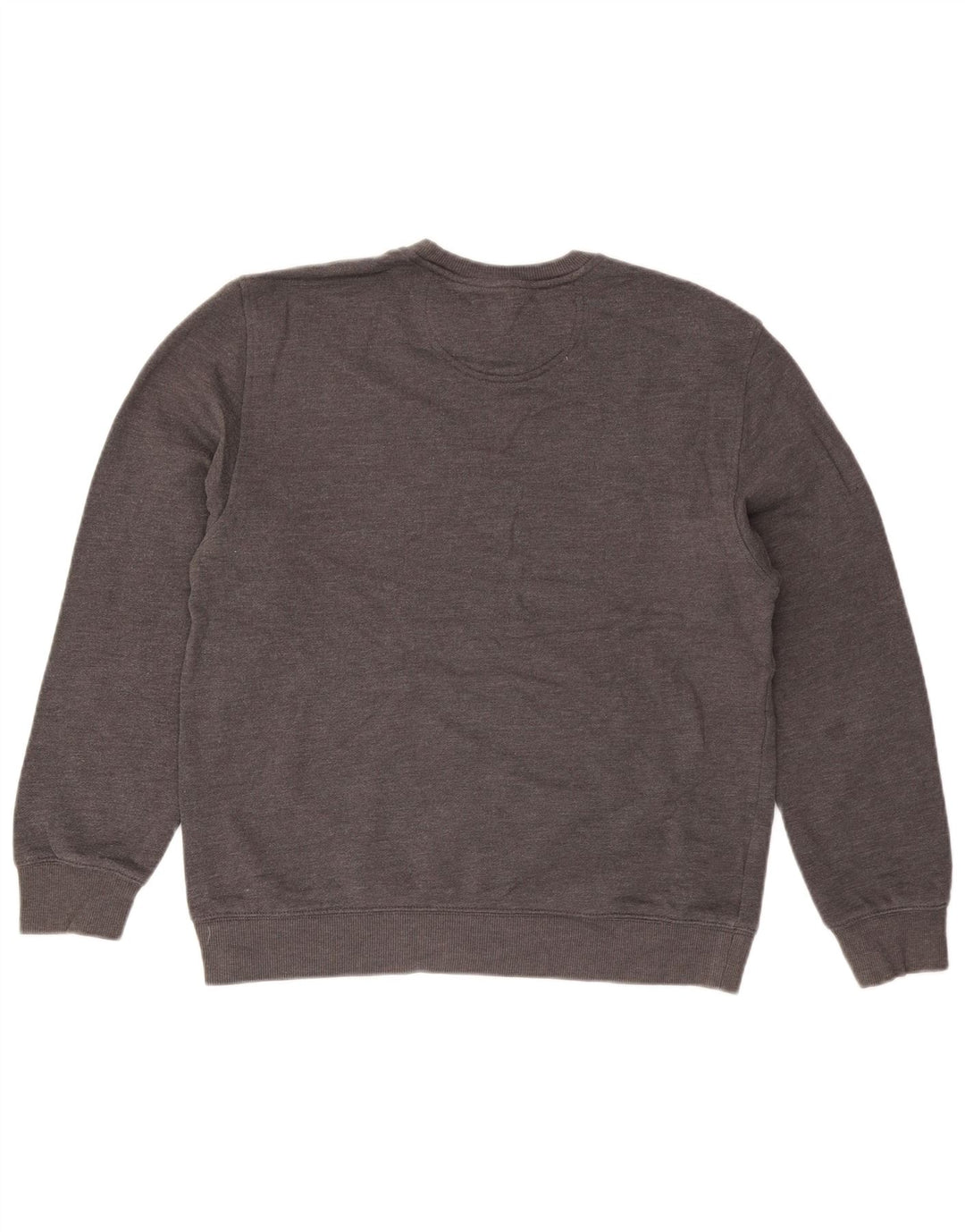 IZOD Herren-Sweatshirt-Pullover aus mittelgrauer Baumwolle