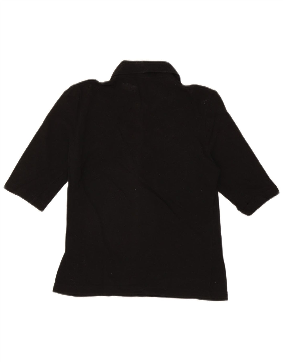 Lacoste Damen-Poloshirt, Größe 42, große schwarze Baumwolle