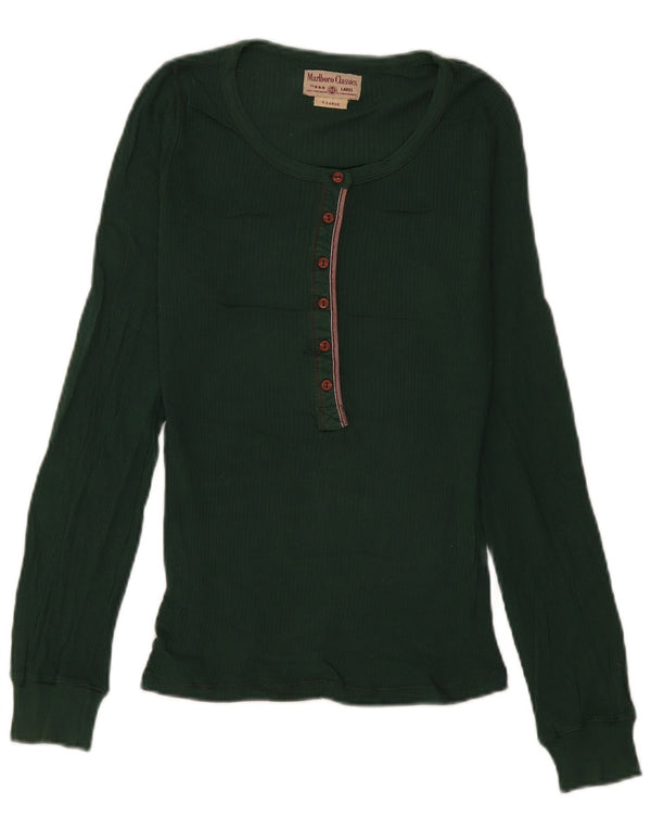 Marlboro Classics Damenoberteil, Langarmshirt UK 18 XL Grün