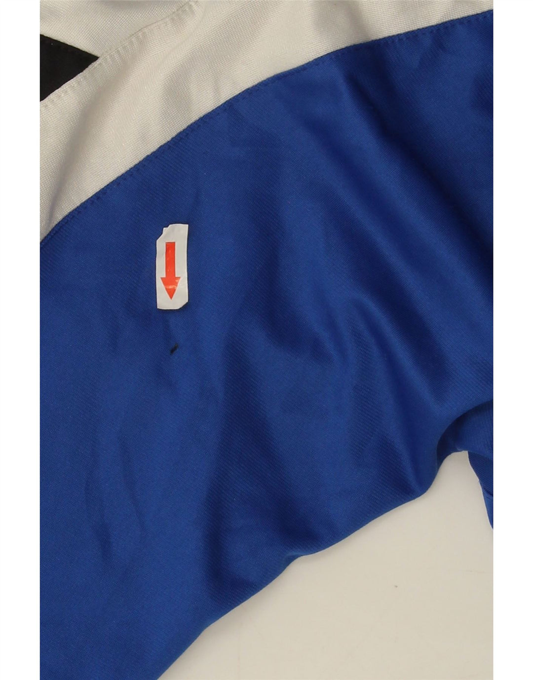 Champion Herren-Trainingsanzugoberteil, XL, blaues Colourblock-Polyester