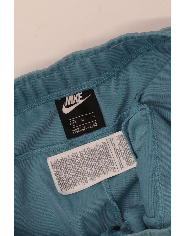 Nike Herren-Sportshorts aus mittelblauer Colourblock-Baumwolle