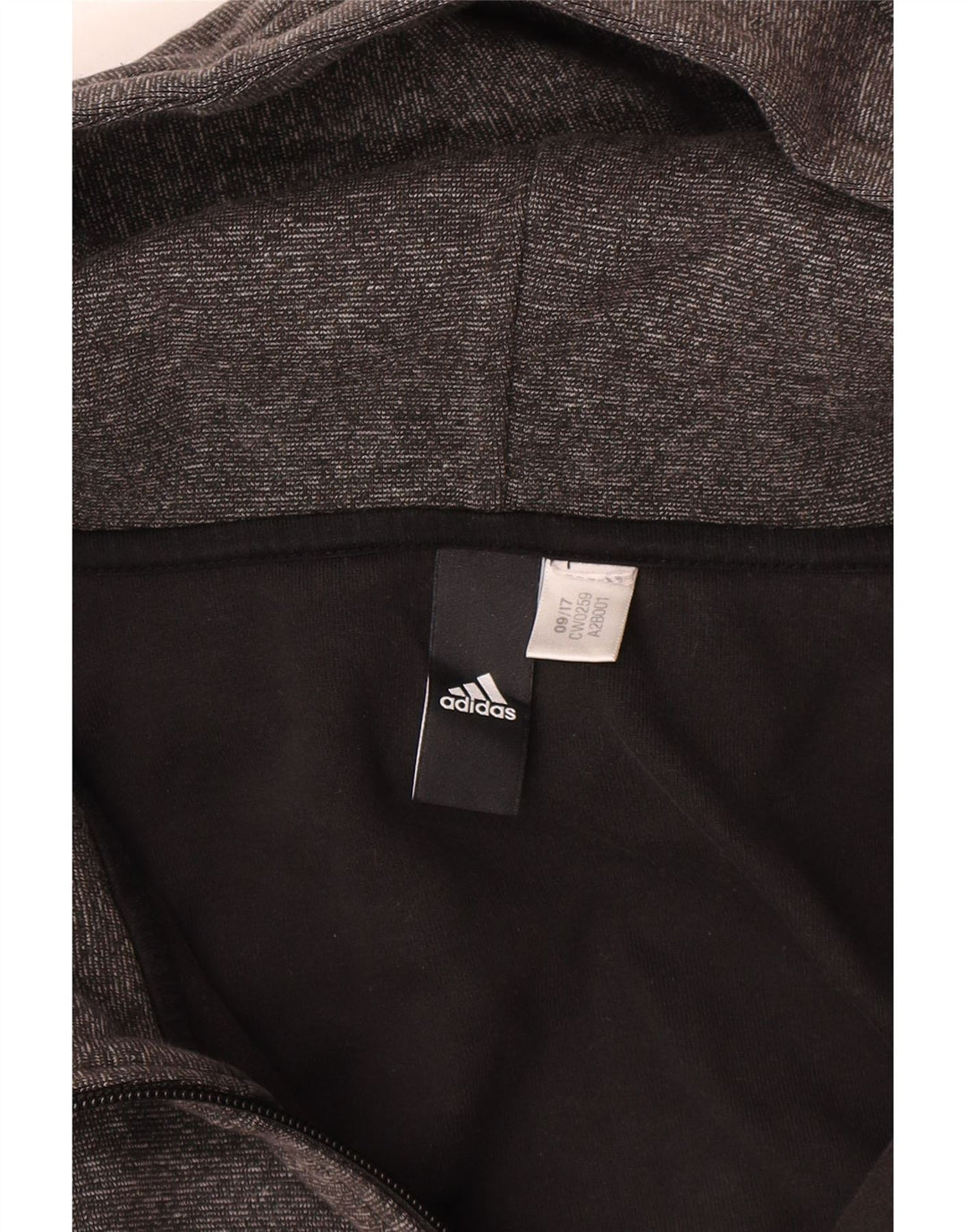 Adidas Herren Zip Hoodie Pullover 2XL Grau