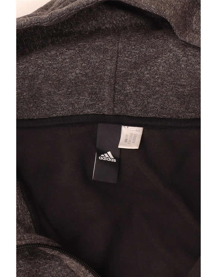 Adidas Herren Zip Hoodie Pullover 2XL Grau