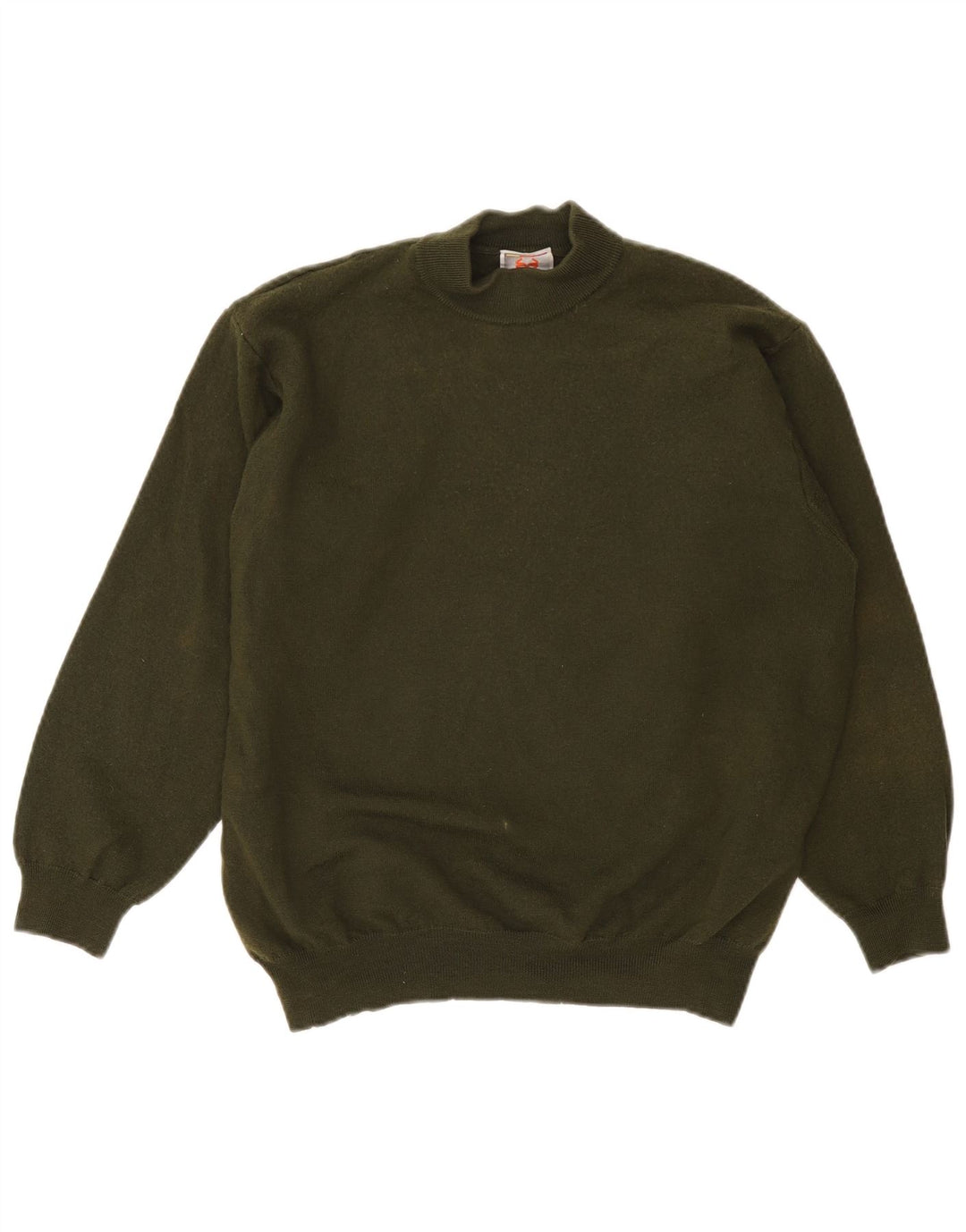 Stefanel Rollkragenpullover für Damen, Gr. 14, Khaki