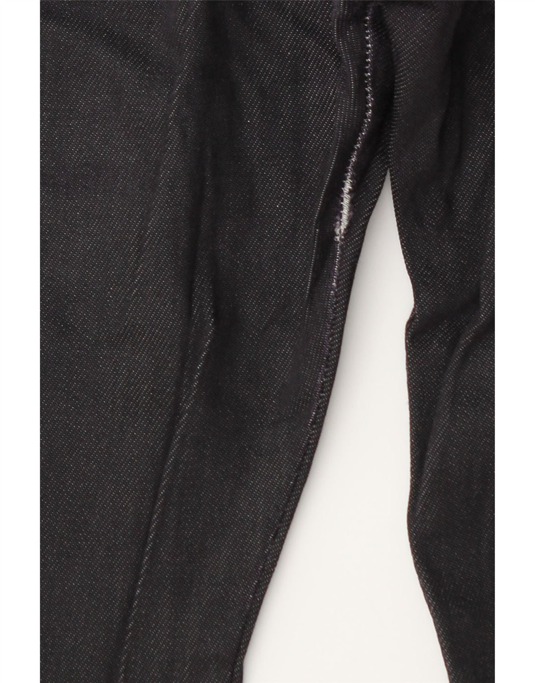 DIESEL Herren Straight Jeans W33 L30 Graue Baumwolle