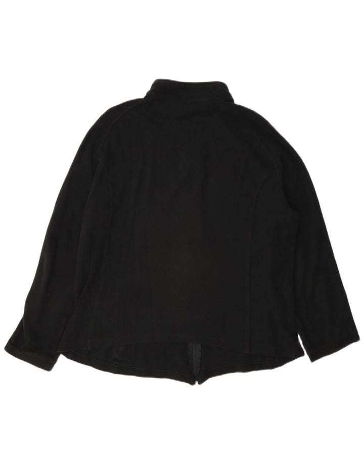 AUSTRALIAN L'ALPINA Damen-Trainingsanzug-Top-Jacke IT 52 2XL Schwarz