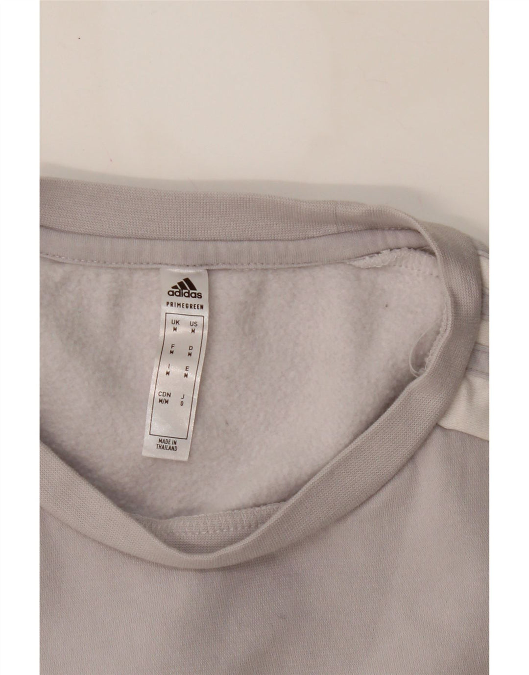 ADIDAS Mens Sweatshirt Jumper Medium Grey Cotton Vintage Adidas and Second-Hand Adidas from Messina Hembry 