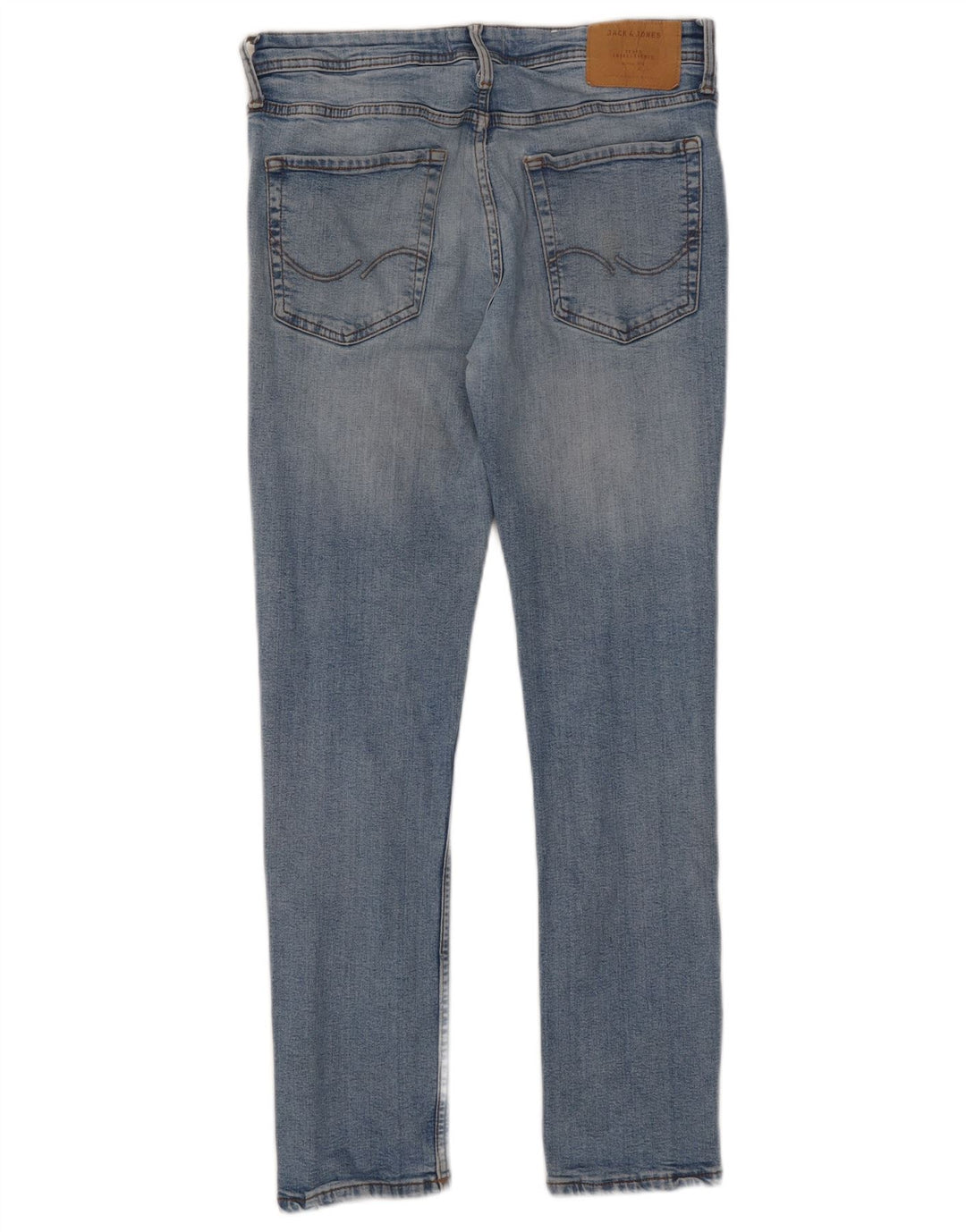 Jack & Jones Herren GLENN Slim Jeans W32 L30 Blaue Baumwolle