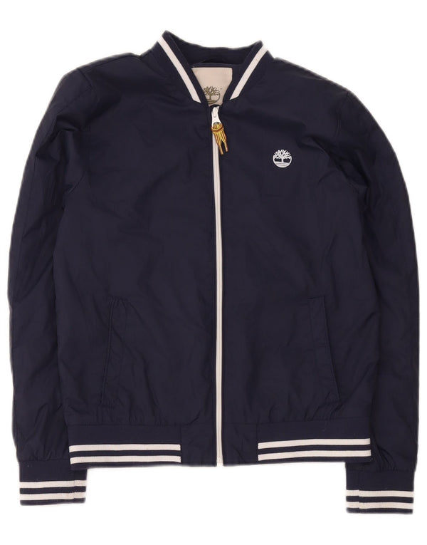 Timberland Bomberjacke für Jungen, 11–12 Jahre, XS, Marineblau, Polyester