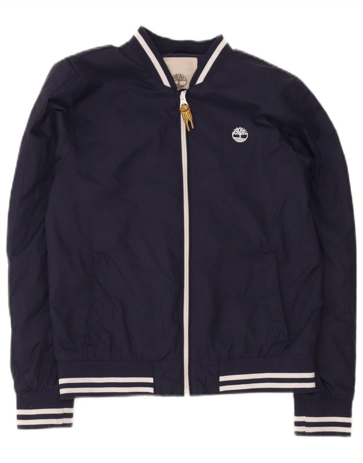 Timberland Bomberjacke für Jungen, 11–12 Jahre, XS, Marineblau, Polyester