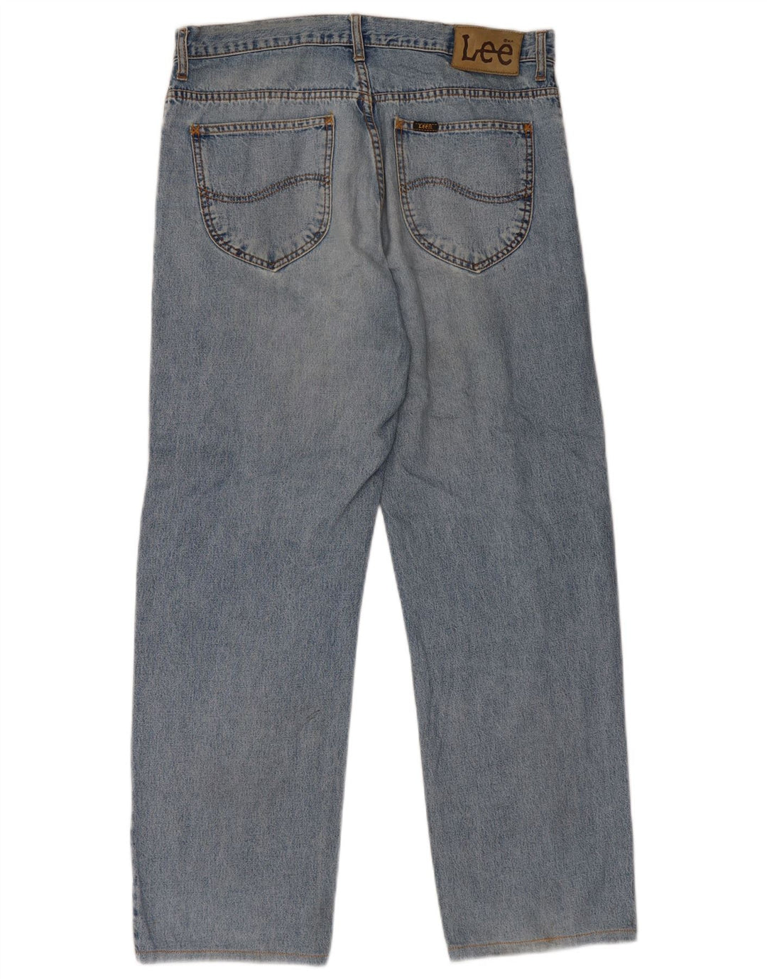 Lee Herren Straight Jeans W34 L30 Blau