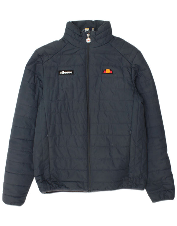 ELLESSE Wattierte Damenjacke UK 16 Large Marineblau Polyester