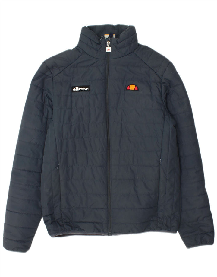ELLESSE Wattierte Damenjacke UK 16 Large Marineblau Polyester
