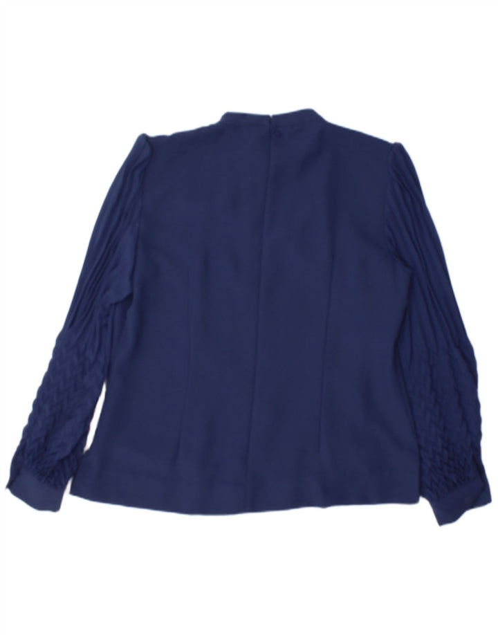 Hobbs Damen Blusenoberteil UK 14 Large Marineblau