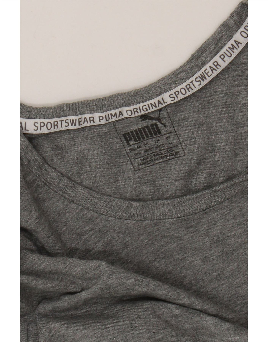 PUMA Herren Graphic T-Shirt Top Mittelgrau