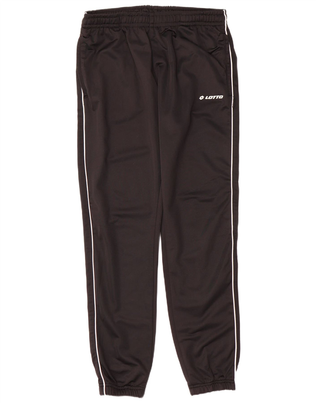 Lotto Herren-Trainingshose, Jogginghose, Größe L, Schwarz, Polyester