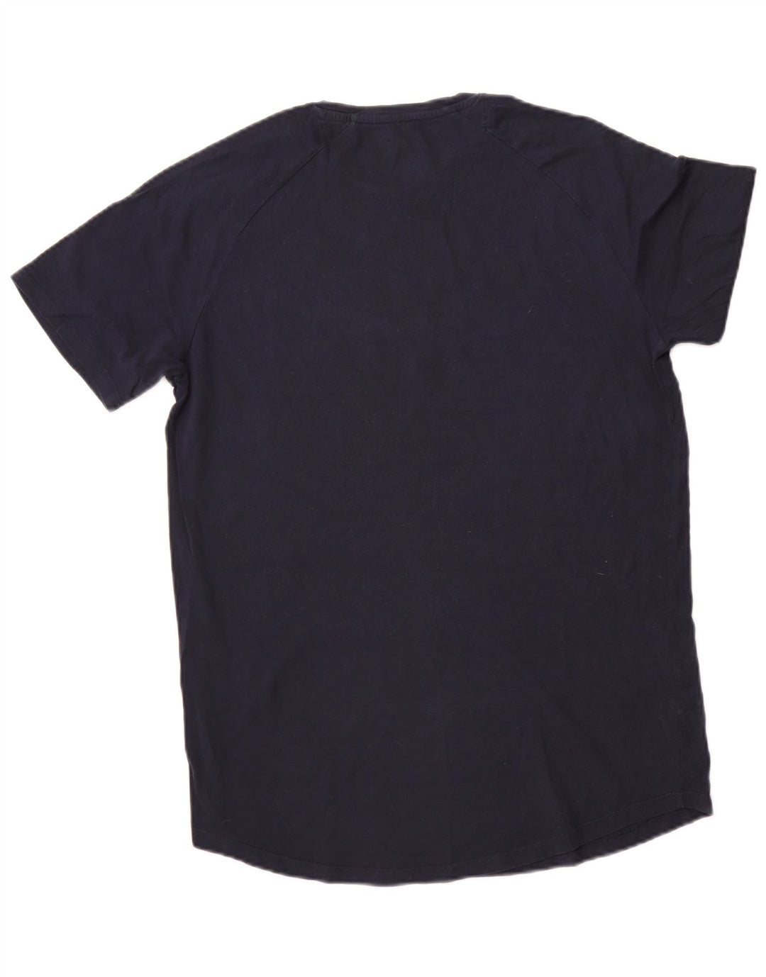 JACK & JONES Herren-T-Shirt-Oberteil aus Baumwolle in mittlerem Marineblau