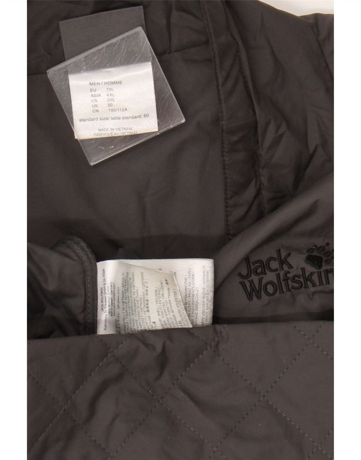 Jack Wolfskin Herren Steppjacke UK 50 3XL Grau Polyester