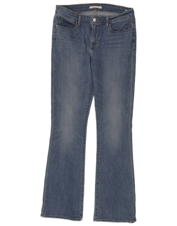 Levi's Damen 715 Bootcut Jeans W31 L32 Blaue Baumwolle