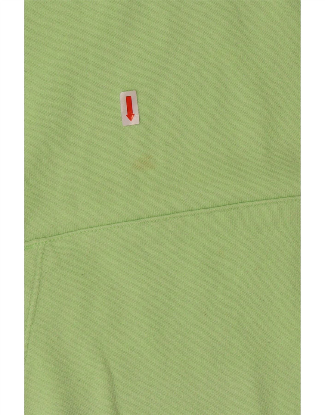 CHAMPION Womens Graphic Hoodie Pullover UK 16 Große grüne Baumwolle