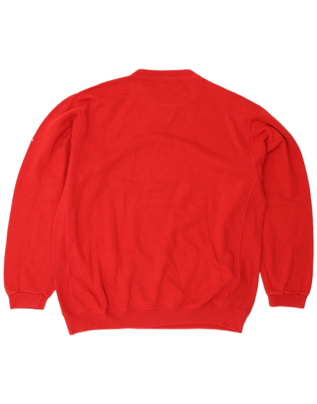 CHAMPION Herren-Sweatshirt mit Grafik, XL, rote Baumwolle