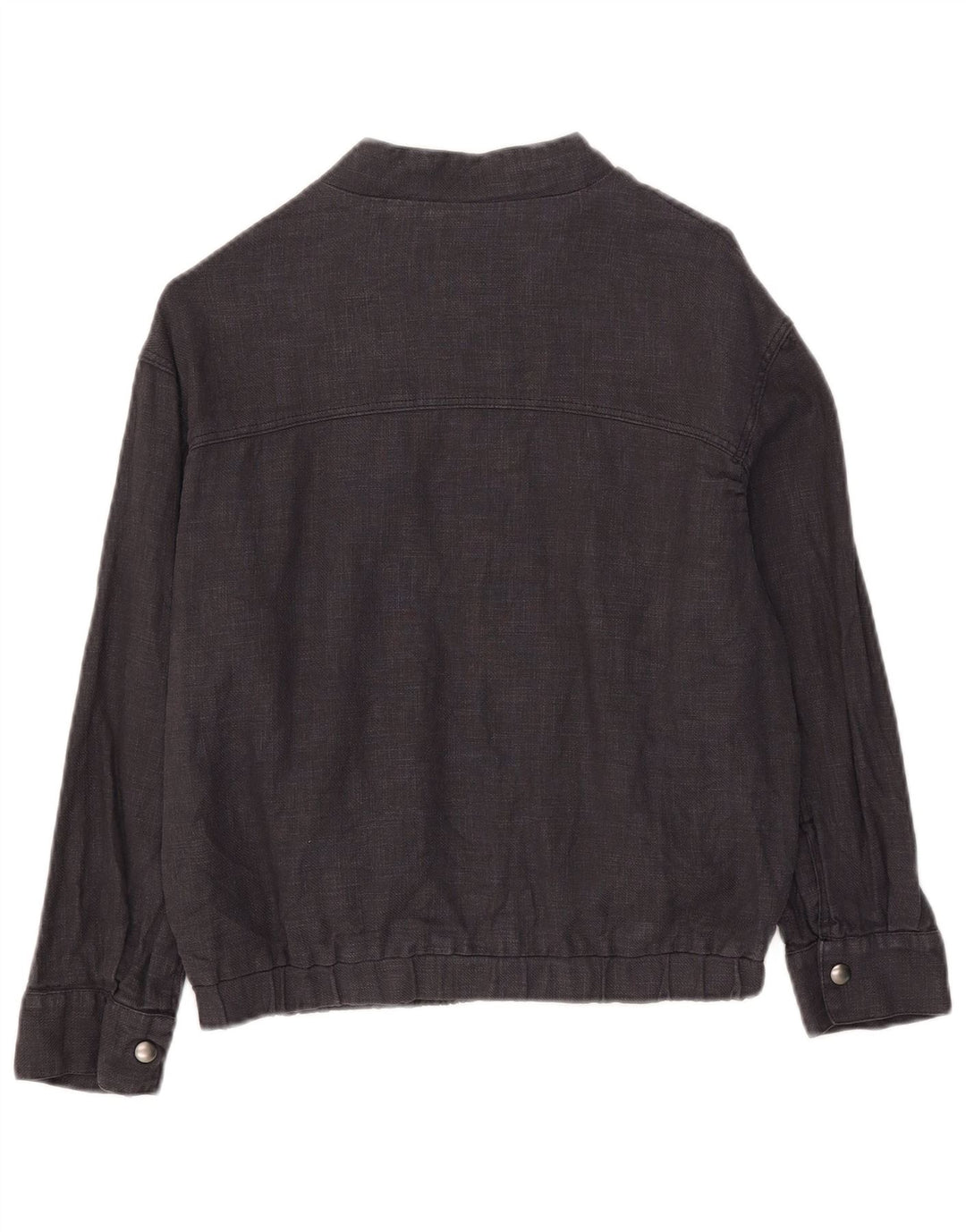 Zara Utility-Jacke für Mädchen, 13–14 Jahre, marineblauer Ramie