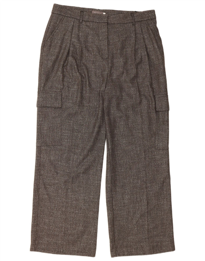 MINT VELVET Damen-Cargohose mit Pegs, XL, W36, L30, grau meliertes Polyester