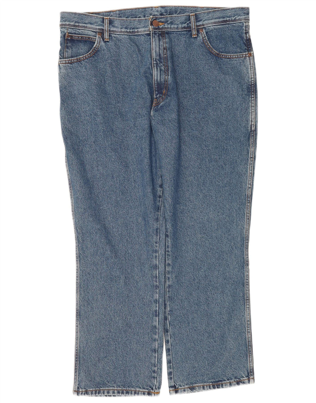 Wrangler Herren-Jeans mit normaler Passform, gerade Passform, Breite 40, Länge 30, Blau, Baumwolle