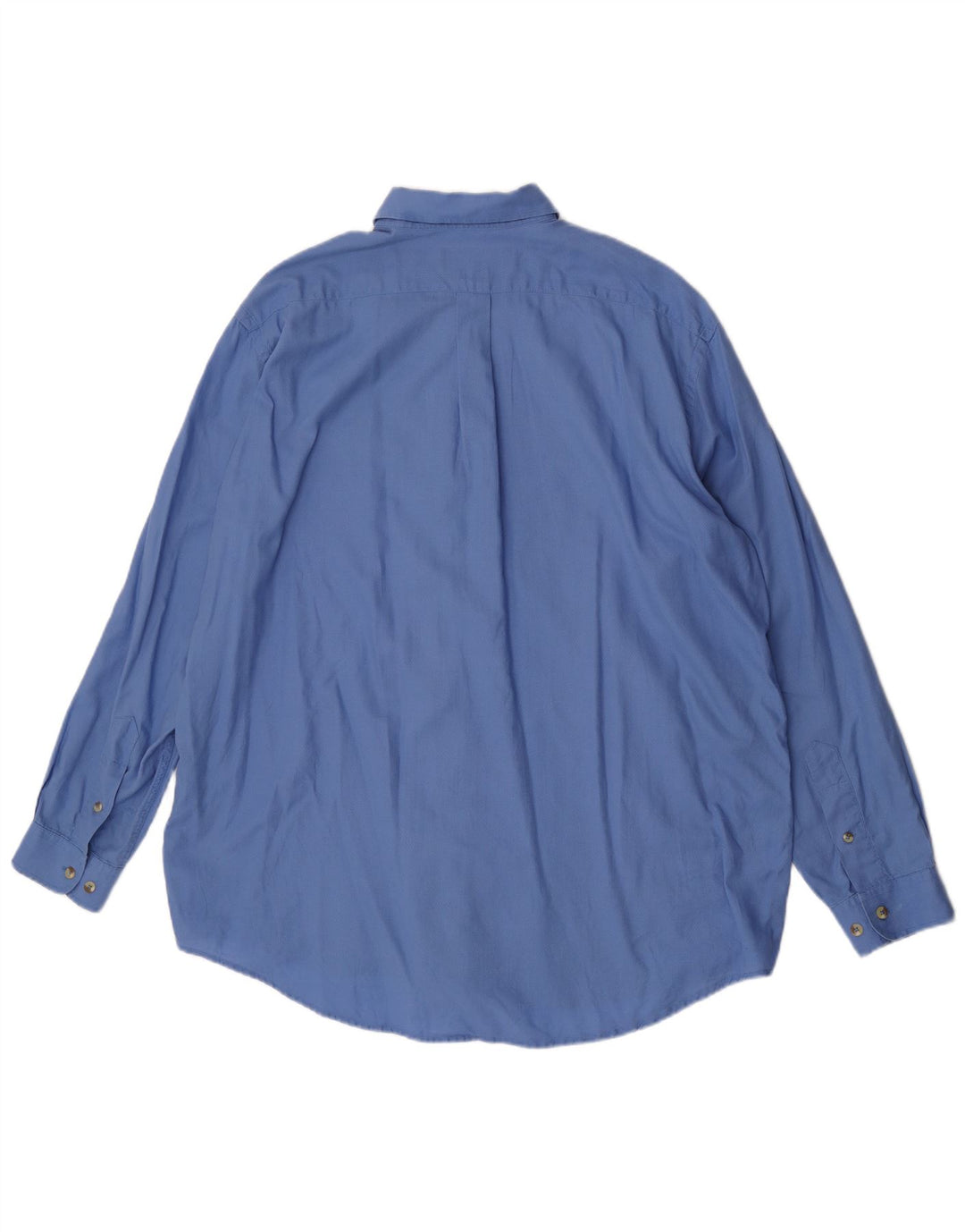 Marlboro Classics Herrenhemd XL, blaue Baumwolle