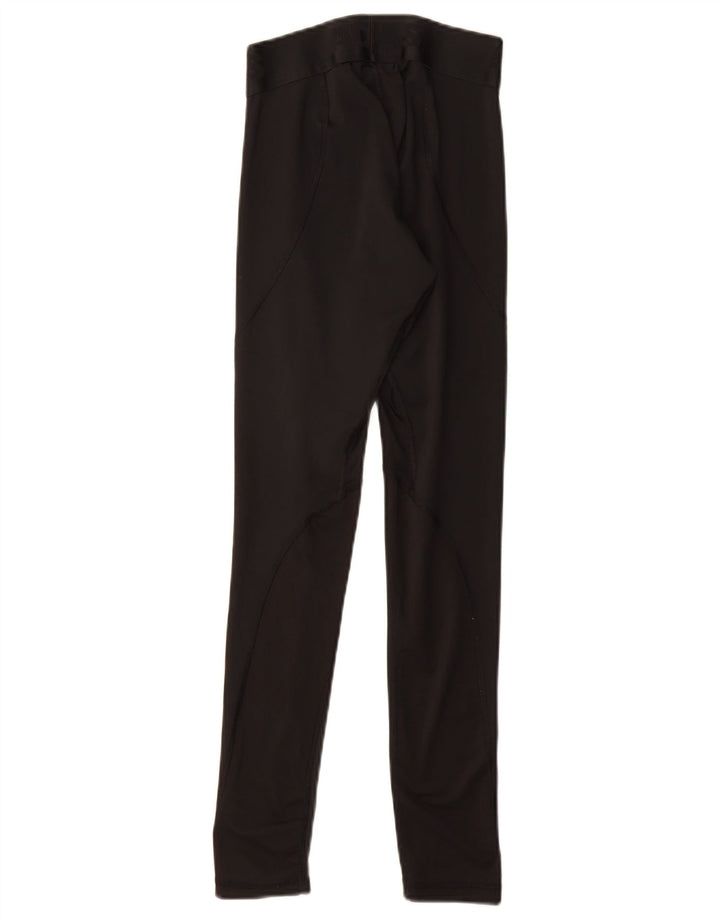 ADIDAS Damen Aeroready Graphic Leggings UK 8 Small Schwarz