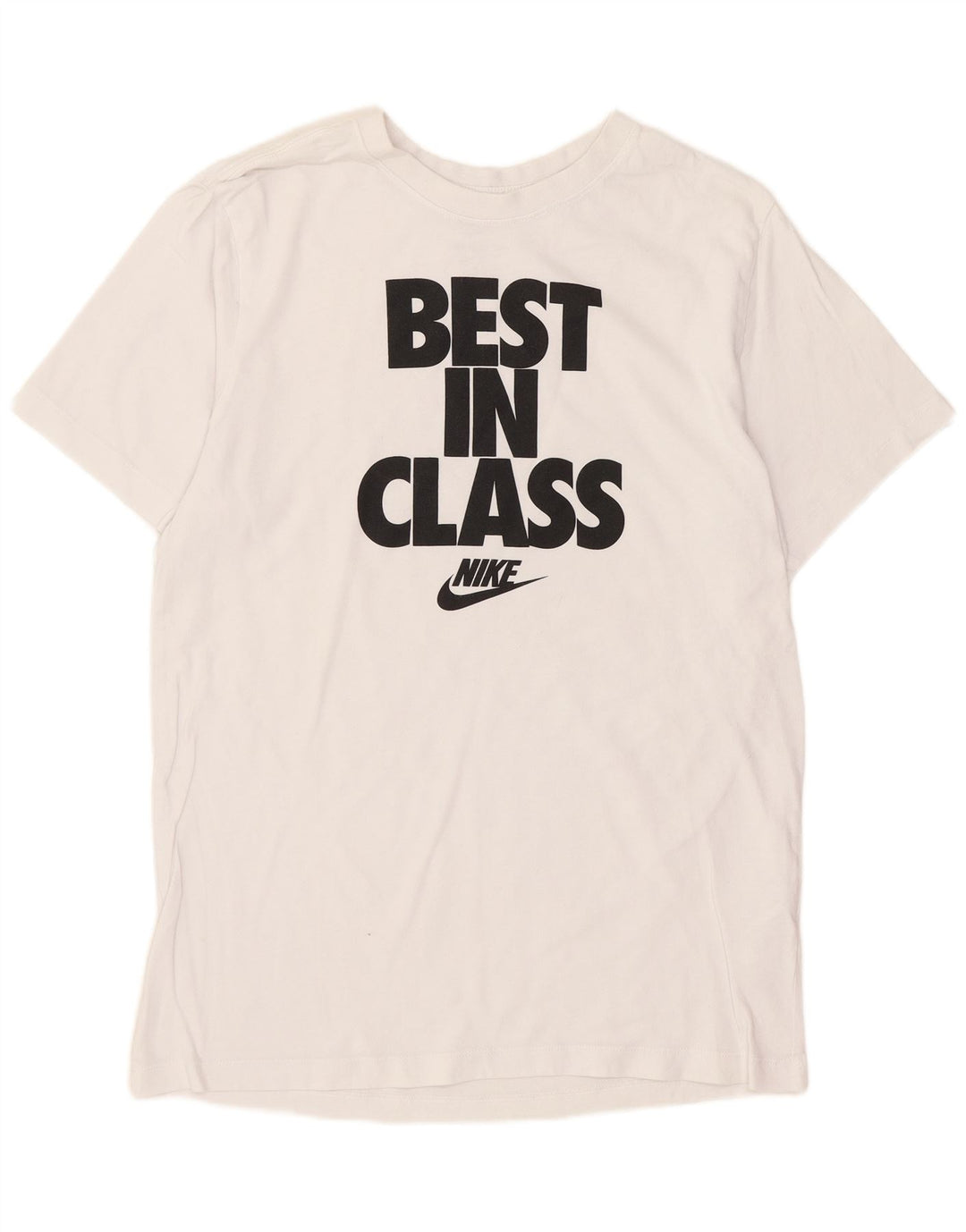 Nike Herren-T-Shirt mit Grafik, mittelweiße Baumwolle