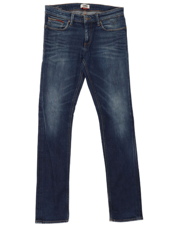 Tommy Hilfiger Herren Scanton Slim Jeans W32 L34 Blaue Baumwolle
