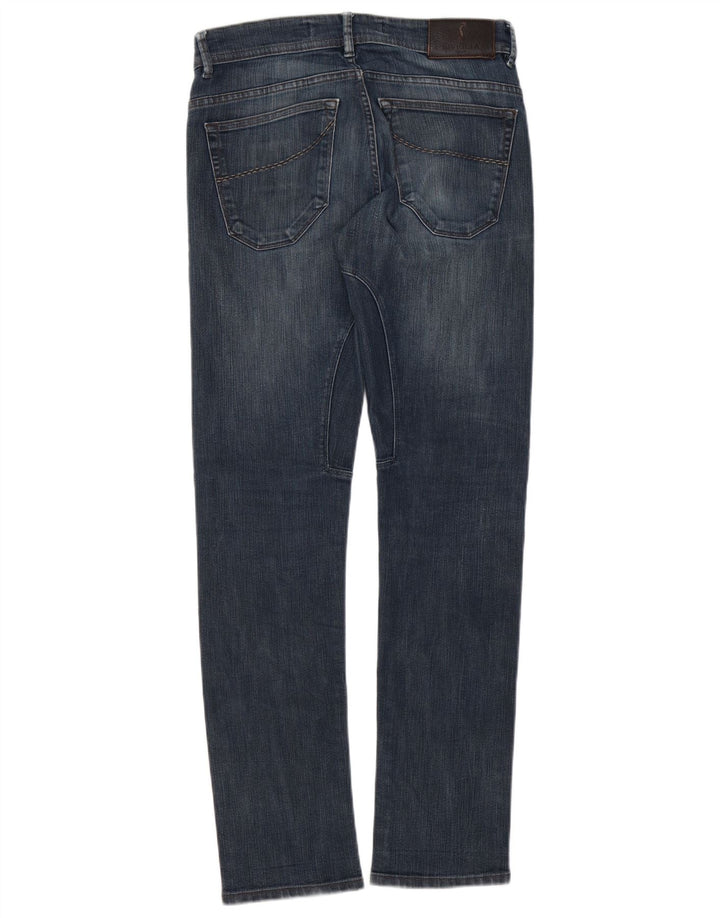 SIVIGLIA Herren Slim Jeans W31 L32 Marineblau Baumwolle