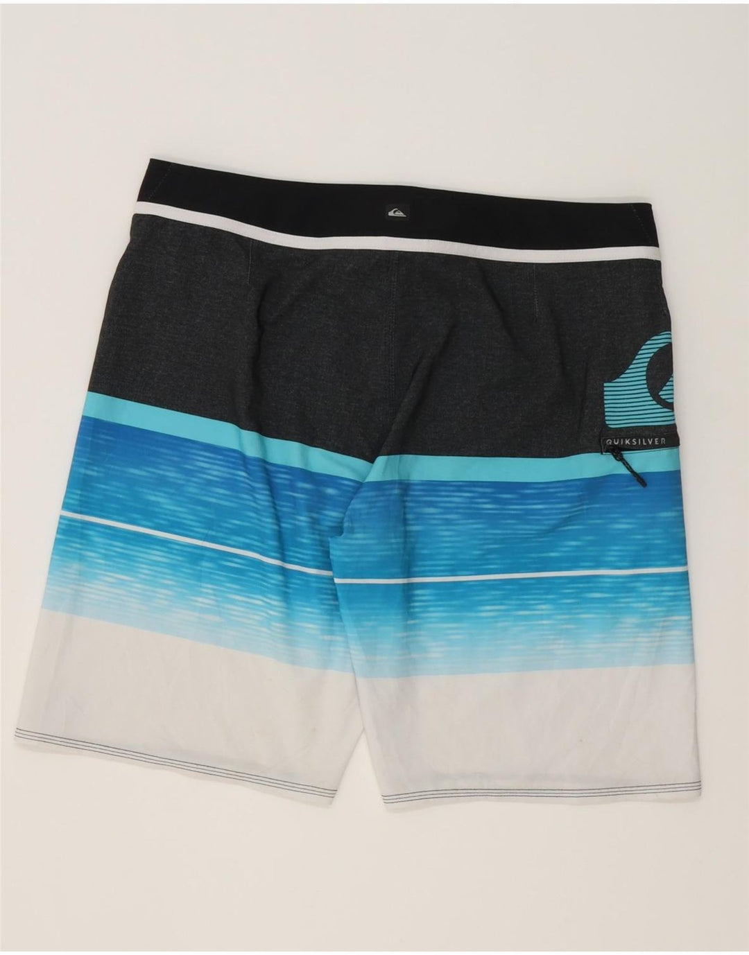 Quiksilver Herren-Badeshorts mit Grafik, groß, mehrfarbig gestreift