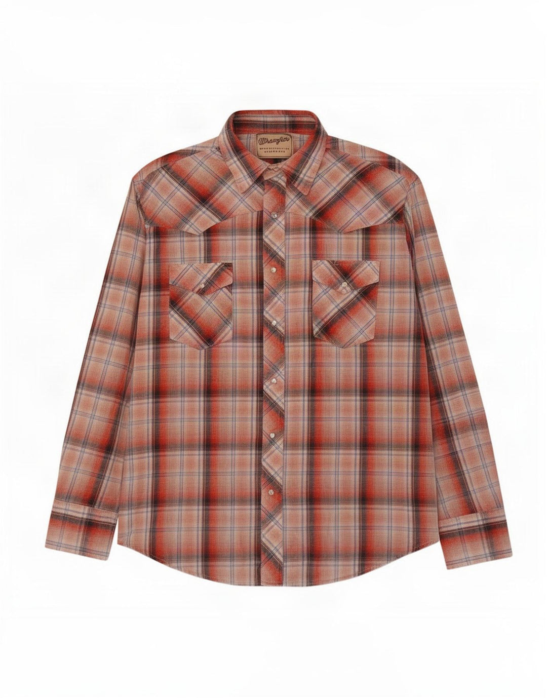 Wrangler Herren Flanellhemd XL Rot kariert