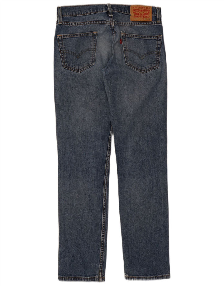 Levi's Damen 511 Slim Jeans W30 L32 Blaue Baumwolle