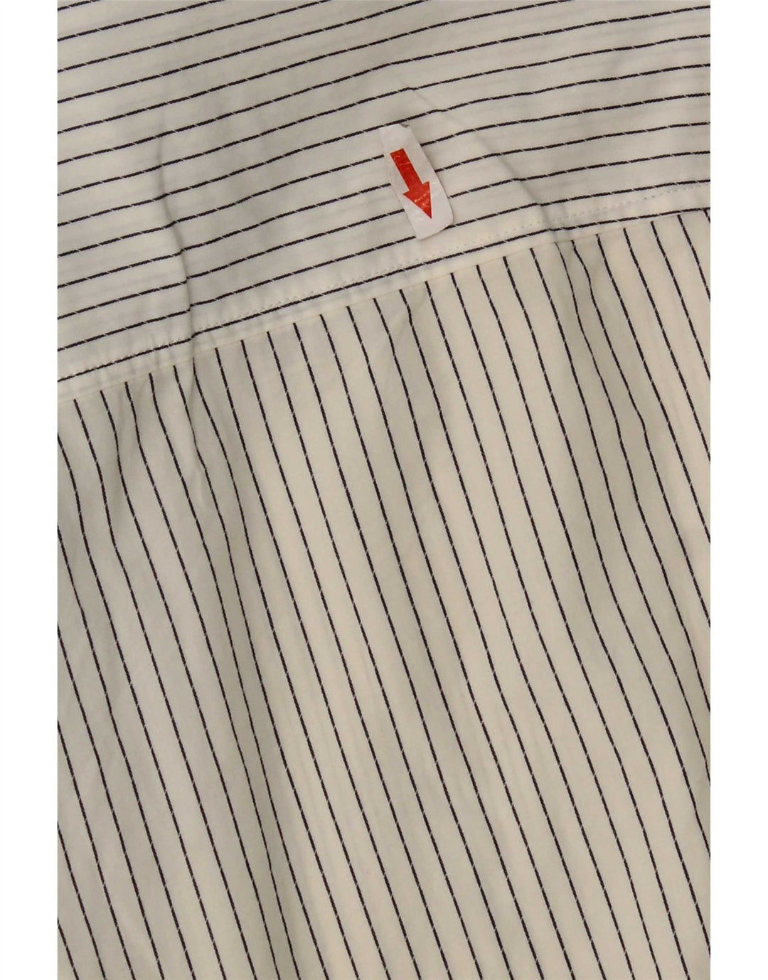 Hugo Boss Slim-Fit-Hemd für Damen aus mittelweißer Nadelstreifen-Baumwolle