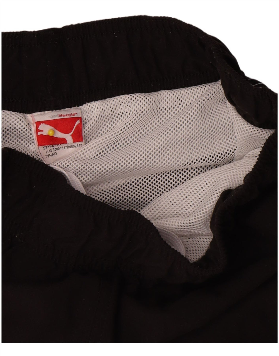 Puma Herren Graphic Sport Shorts Small Schwarz Colourblock Polyester