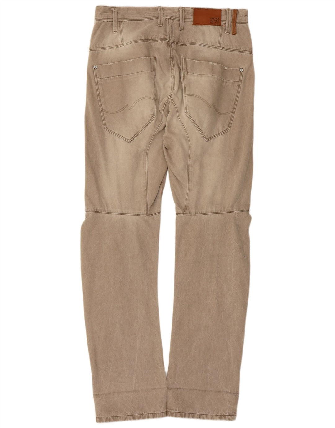 Jack & Jones Herren Straight Cargo Hose W34 L31 Braun
